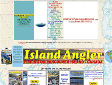 Tablet Screenshot of islandangler.net